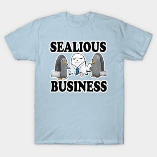 Sealious Business Seal Pun T-Shirt